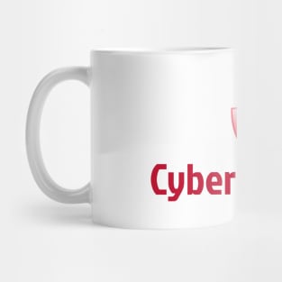 Cyber Security Lock Red Mug